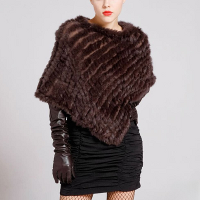 Carla | Luxuriöser, weicher Poncho für Damen