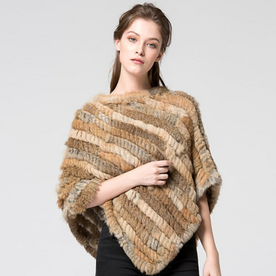 Carla | Luxuriöser, weicher Poncho für Damen