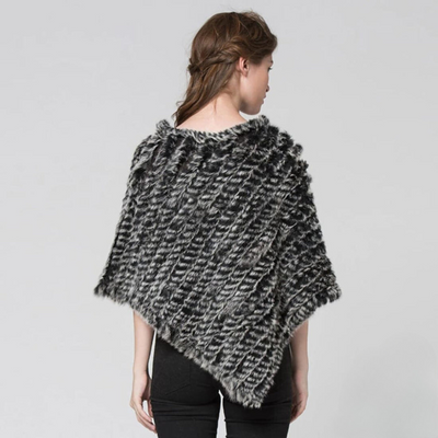 Carla | Luxuriöser, weicher Poncho für Damen