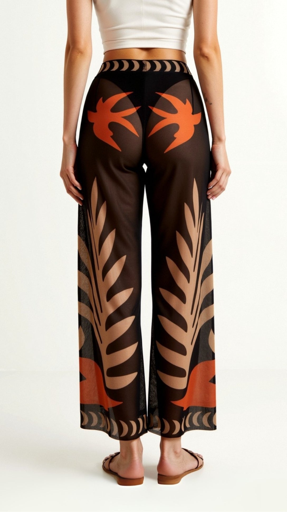 Beth Boho Transparente Hose