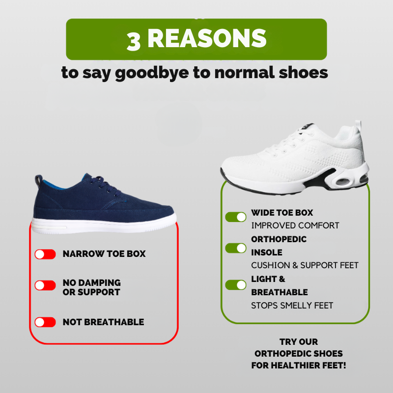 FlexSchuhe™ Zehen frei bewegen