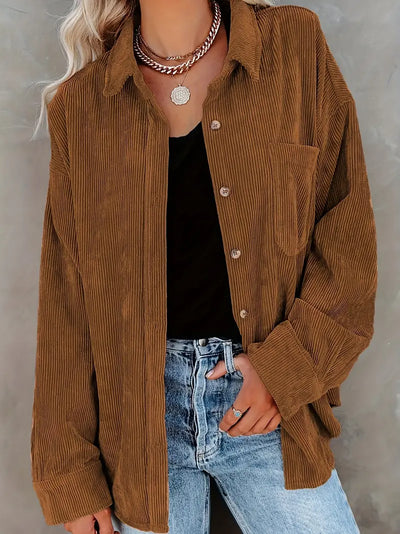 Irmela - Langärmliges Hemd Mit Knöpfen