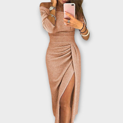 Lenny - Elegantes Off-Shoulder Kleid