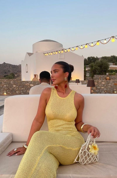 MAUDE | LANGES ÄRMELLOSES KLEID