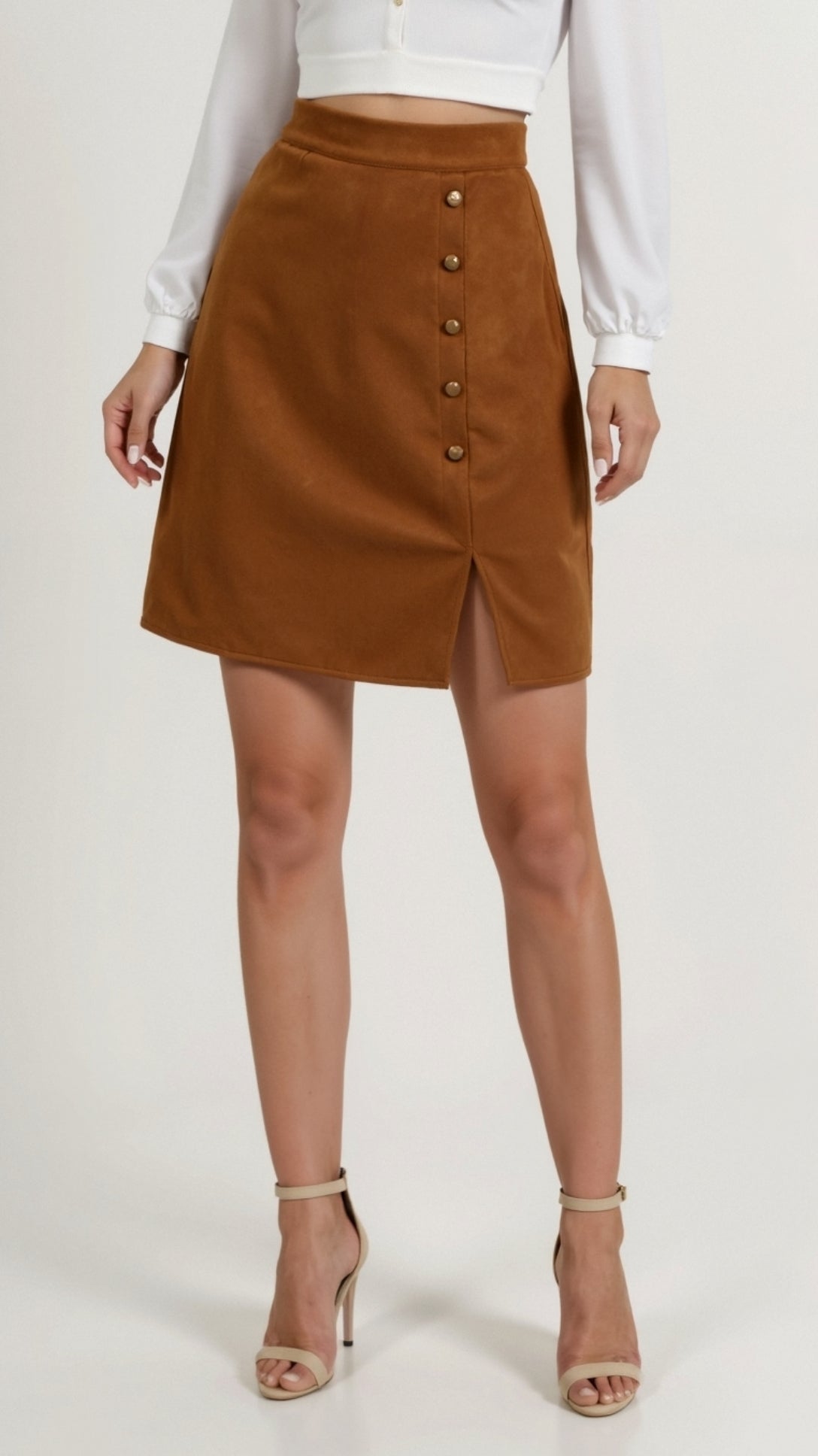 Hope Buttoned Skirt