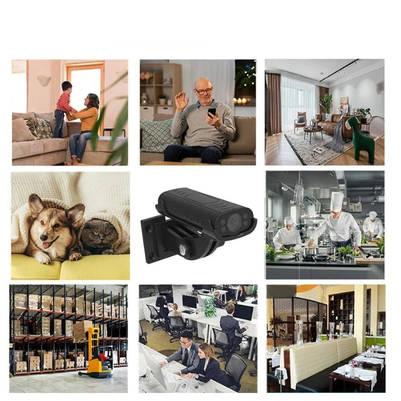 MiniGuard WiFi-Sicherheitskamera – Kompakte bewegungserkennende Überwachung