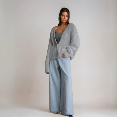 Lina | Warme und weiche Damen-Strickjacke