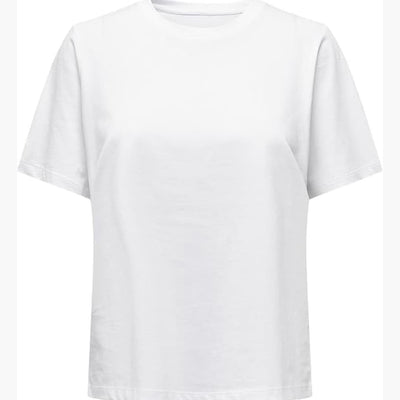 Damen T-Shirt mit Rundhalsausschnitt und kurzen Ärmeln