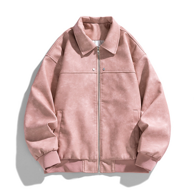 Herren Vintage Wildlederjacke – Klassisch & Zeitlos im Stil