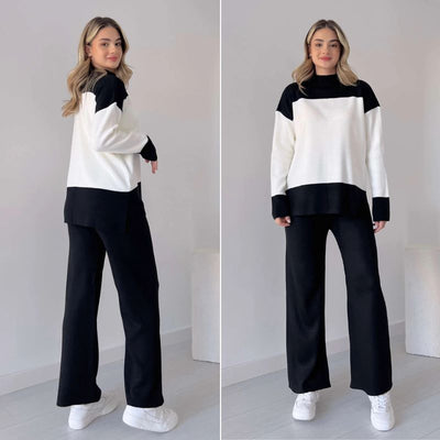 Ofelia™ | Das schicke bicolor Sweatset