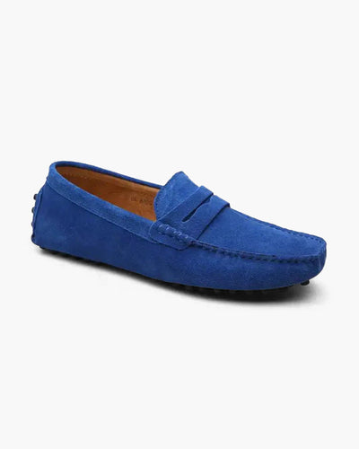 Matthew | Old Money Slip on Herren Wildleder Mokassin