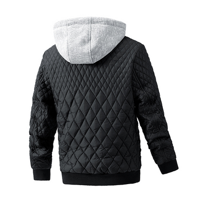 Steppjacke mit Kapuze für Herren