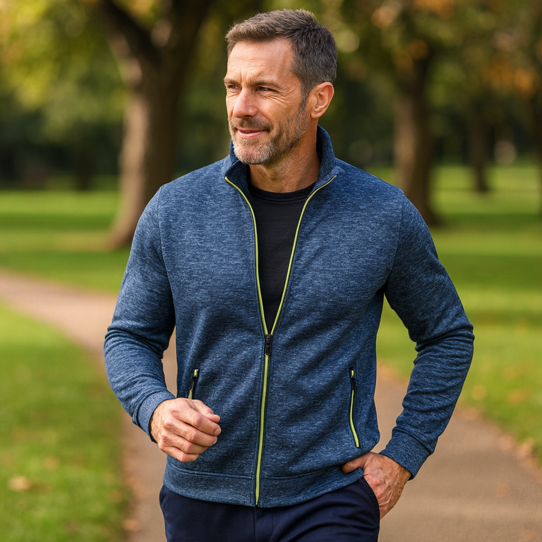 Henrik™ – Zeitloses Strickjacke mit Reißverschluss