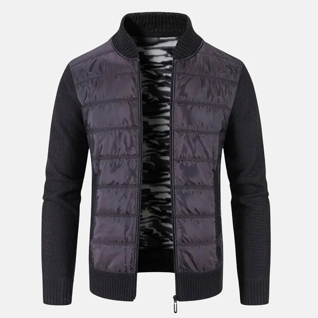 Taras - Strickjacke Herren Wolljacke