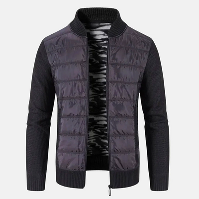 Taras - Strickjacke Herren Wolljacke