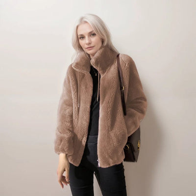 Giselle – Reißverschluss Fleecejacke