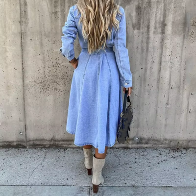 Romane - Lässiges Kleid aus Denim