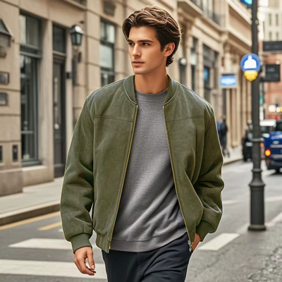 Leandre - Stylische Herren-Bomberjacke