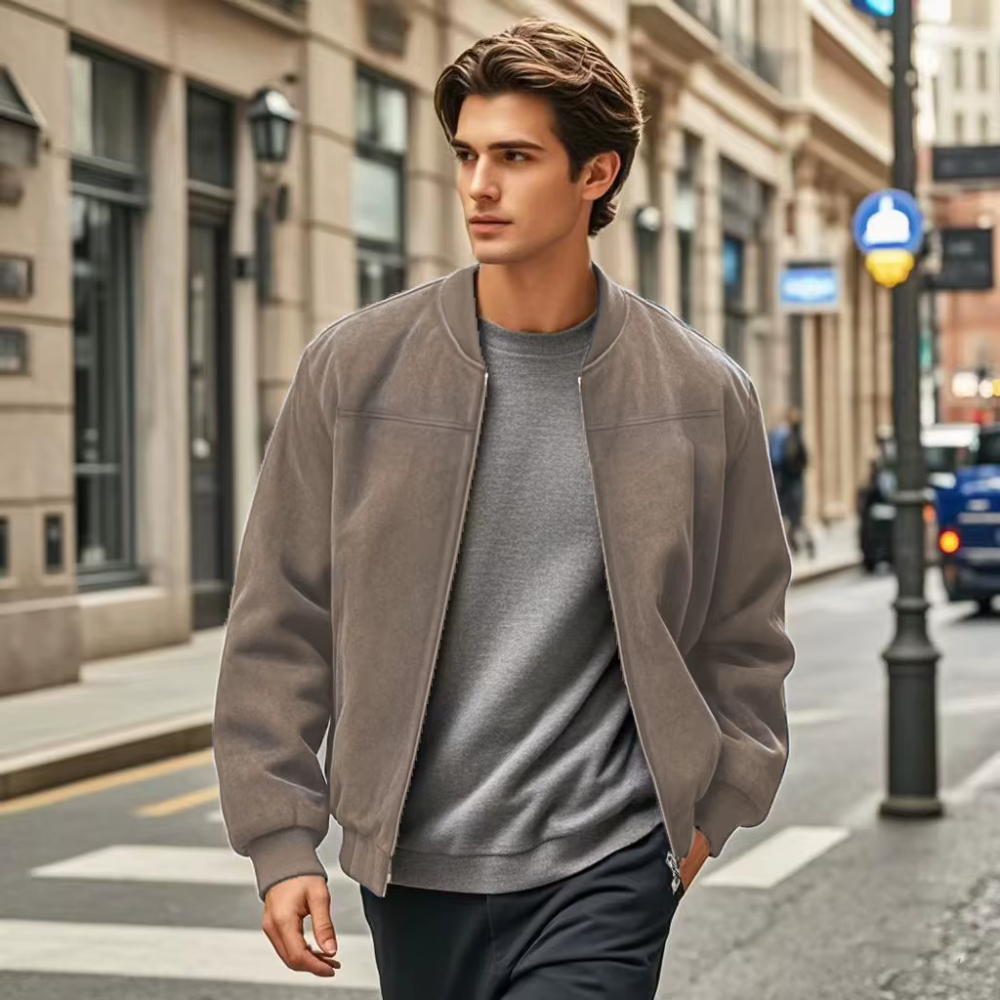 Leandre - Stylische Herren-Bomberjacke
