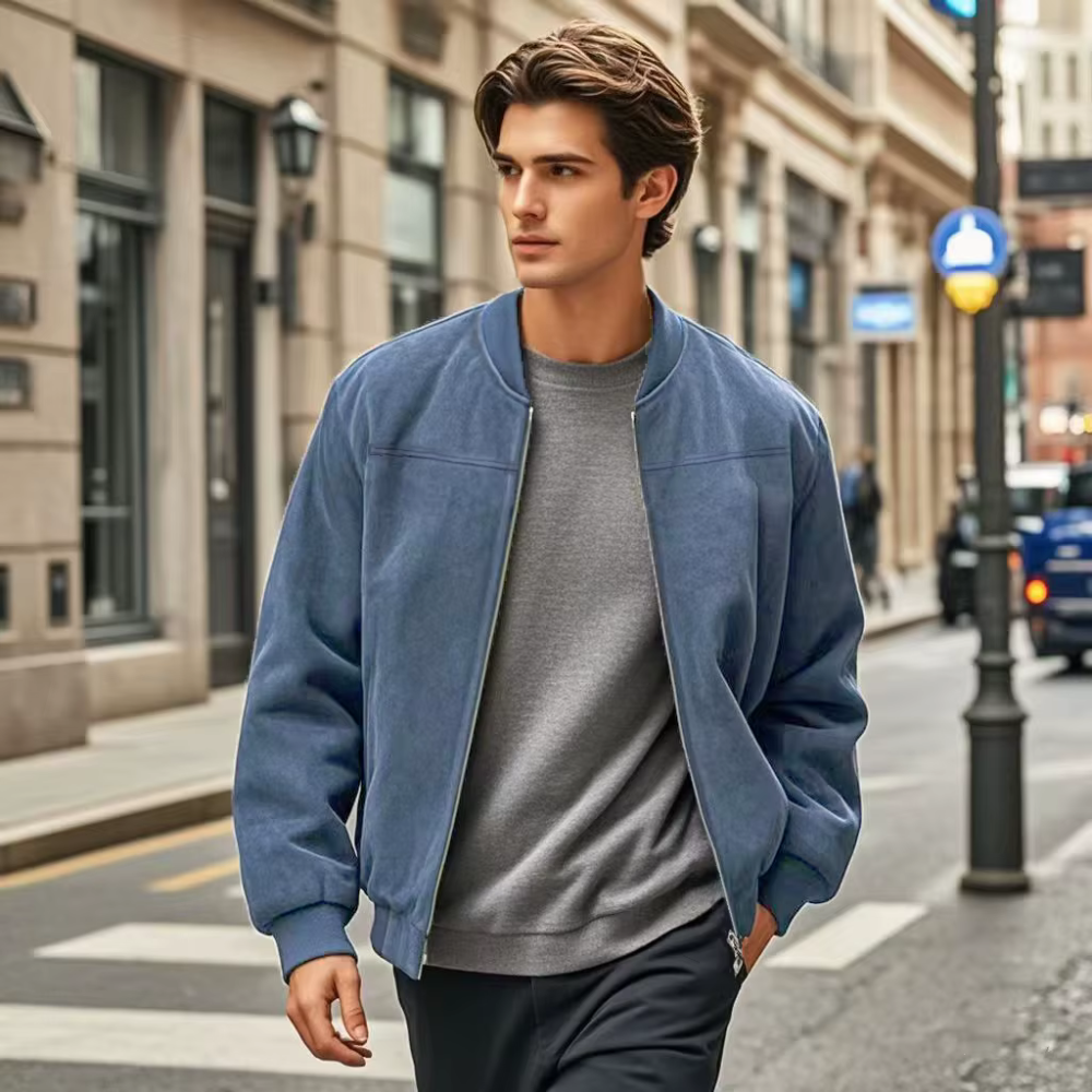 Leandre - Stylische Herren-Bomberjacke