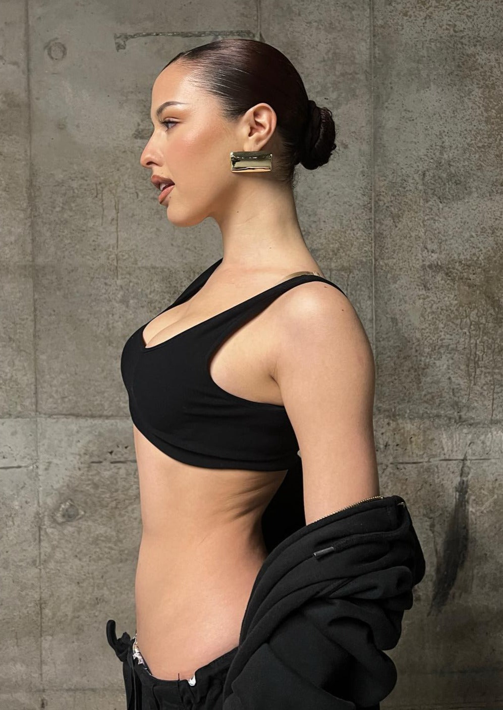 Clara | Elegante Adriana-Creolen in Silber