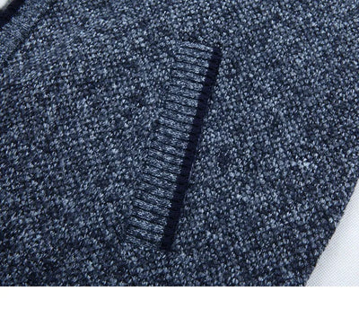 Beckett - Trendige Übergroße Strickjacke mit Zipper