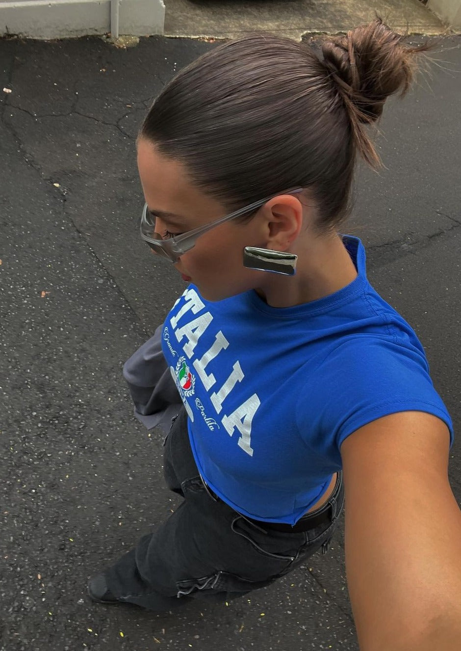 Clara | Elegante Adriana-Creolen in Silber