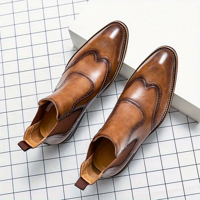 Onyx | Stylische Chelsea-Lederstiefel für jeden Anlass