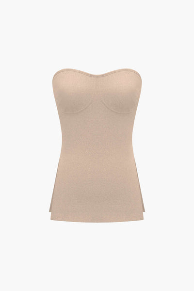 Athena | Elegantes Zweiteiler-Set mit Bustier-Top & Shorts