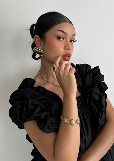 Clara | Elegante Adriana-Creolen in Silber