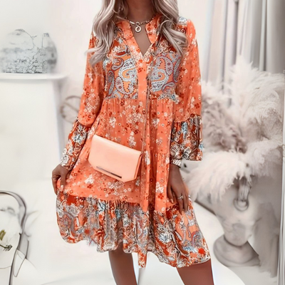 Lira™ – Bohemian und stilvolles Blumenkleid