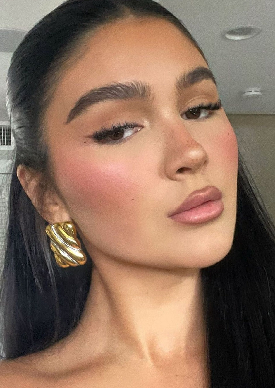 Sofia | Glänzende Naomi-Creolen