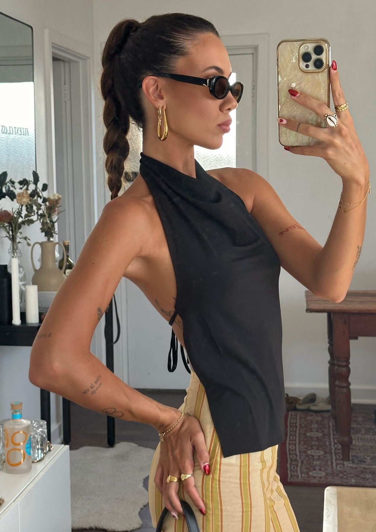 Diva | Insel-Ohrringe - Sonnengold