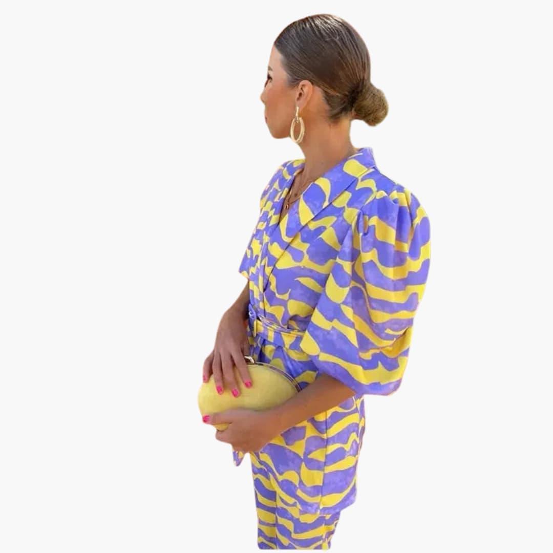 2-teiliges Damen-Set - Elegantes Freizeit-Outfit aus weichem Stoff