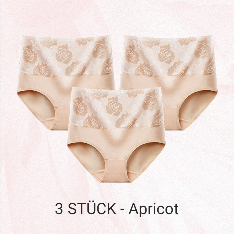 Hochtaillierter Bauchansatz Leckagekontrolle Panty-Slip