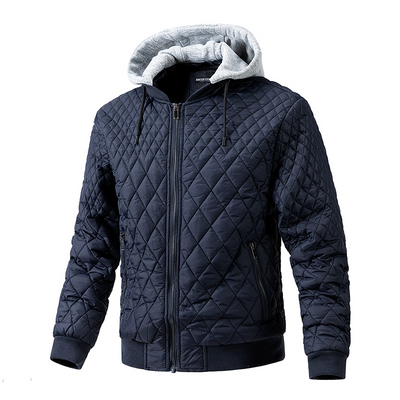 Steppjacke mit Kapuze für Herren