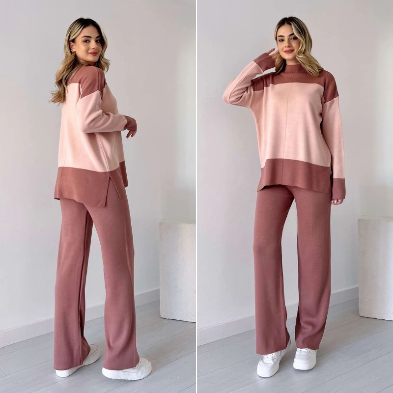 Ofelia™ | Das schicke bicolor Sweatset