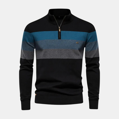 Lorenzo Eleganter Streifenpullover