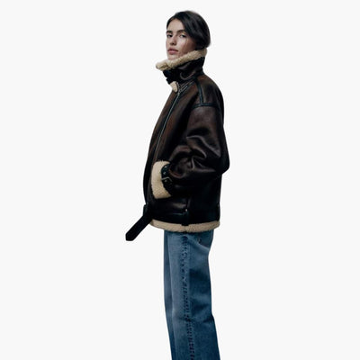 Faux Lapel Jacket für Damen