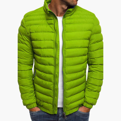 Leichte Steppjacke mit Reißverschluss - Herren Übergangsjacke