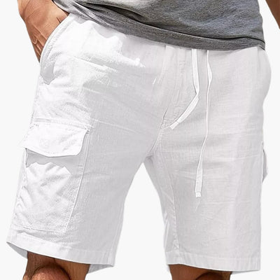 Herren Cargo Shorts mit Taschen aus Sommerstoff
