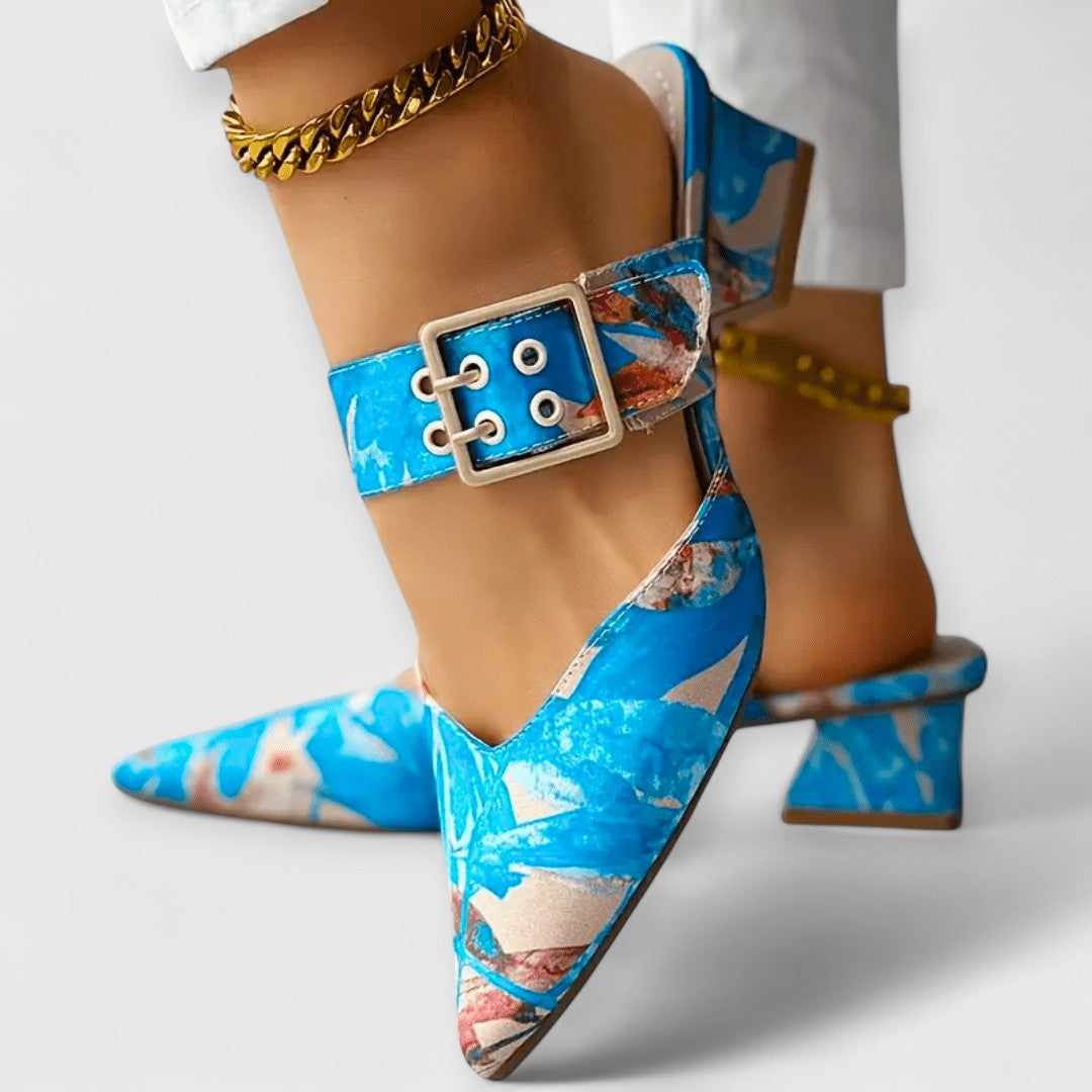 BELLO | Orthopädische Farbakzent-Heels für Damen