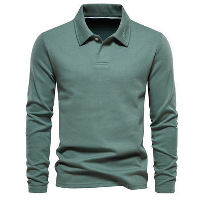 Langarm Poloshirt für Herren – Komfortabel & Zeitlos