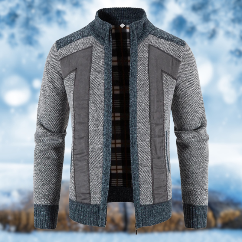 Kyle - Warme Rollkragenjacke