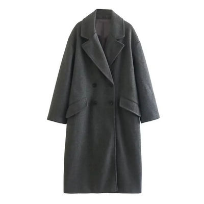 Eleganter Damen Langmantel
