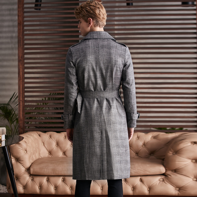 Herren Trenchcoat für den Frühling – Elegant & Leicht
