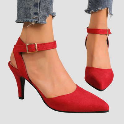 Nicole | Orthopädische Komfort-Heels mit Doppelriemen