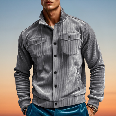 Larry - Jacke Mit Kord Revers