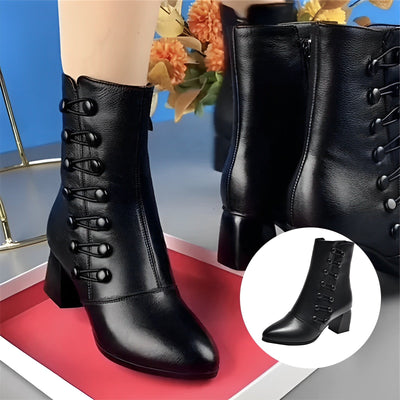 Sabina - Stylische Lederstiefel für Damen