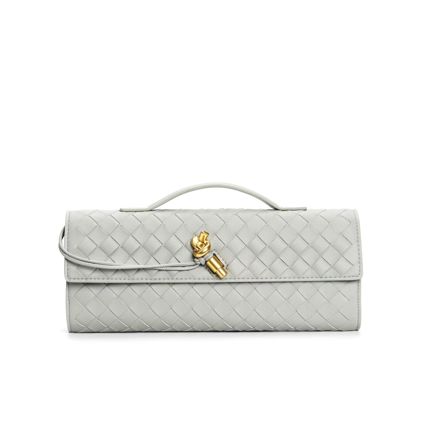 Geflochtene Damen Clutch aus Echtleder – Elegant & Vielseitig